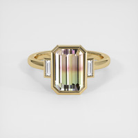 4.25 Ct. Gemstone Ring, 14K Yellow Gold 1
