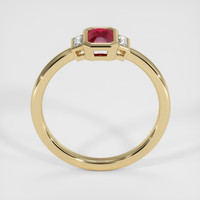 0.48 Ct. Ruby Ring, 14K Yellow Gold 3