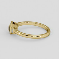 1.12 Ct. Bi Color Sapphire Ring, 14K Yellow Gold 4