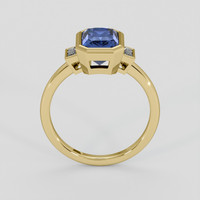 2.63 Ct. Blue Sapphire Ring, 14K Yellow Gold 3