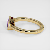 1.37 Ct. Sapphire Ring, 14K Yellow Gold 4