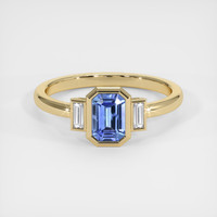 1.11 Ct. Sapphire Ring, 14K Yellow Gold 1