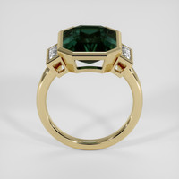 7.51 Ct. Green Sapphire Ring, 14K Yellow Gold 3