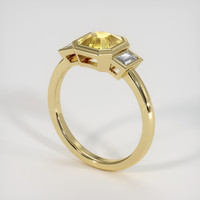 1.87 Ct. Yellow Sapphire Ring, 14K Yellow Gold 2
