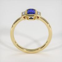 1.20 Ct. Sapphire Ring, 18K Yellow Gold 3