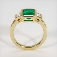 1.97 Ct. Emerald Ring, 18K Yellow Gold 3