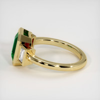1.97 Ct. Emerald Ring, 18K Yellow Gold 4