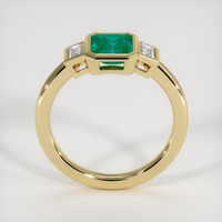 1.73 Ct. Emerald Ring, 18K Yellow Gold 3