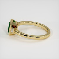 0.95 Ct. Emerald Ring, 18K Yellow Gold 4