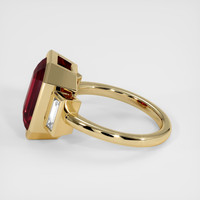 6.74 Ct. Gemstone Ring, 18K Yellow Gold 4