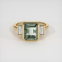 3.80 Ct. Gemstone Ring, 18K Yellow Gold 1