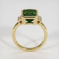 5.05 Ct. Green Sapphire Ring, 18K Yellow Gold 3