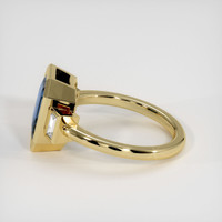 4.27 Ct. Sapphire Ring, 18K Yellow Gold 4