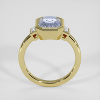 3.07 Ct. Bi Color Sapphire Ring, 18K Yellow Gold 3