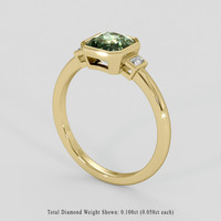 2.31 Ct. Bi Color / Parti Sapphire Ring, 18K Yellow Gold 2