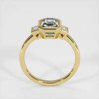 2.14 Ct. Bi Color Sapphire Ring, 18K Yellow Gold 3