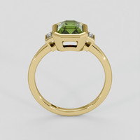 1.91 Ct. Green Sapphire Ring, 18K Yellow Gold 3