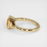 2.53 Ct. Sapphire Ring, 18K Yellow Gold 4