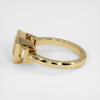 2.51 Ct. Yellow Sapphire Ring, 18K Yellow Gold 4