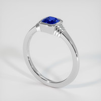 1.79 Ct. Blue Sapphire Ring, Platinum 950 2