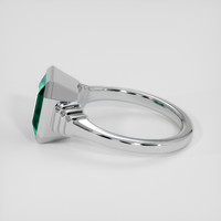 2.94 Ct. Emerald Ring, Platinum 950 4