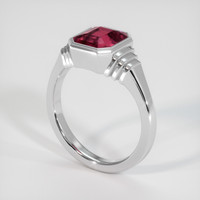 2.53 Ct. Gemstone Ring, Platinum 950 2