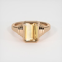 2.94 Ct. Gemstone Ring, 14K Rose Gold 1