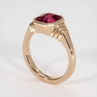 2.53 Ct. Gemstone Ring, 14K Rose Gold 2