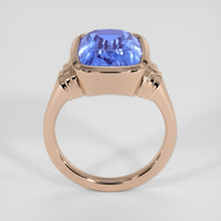 6.81 Ct. Blue Sapphire Ring, 18K Rose Gold 3