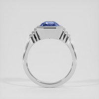 3.75 Ct. Blue Sapphire Ring, Silver 3