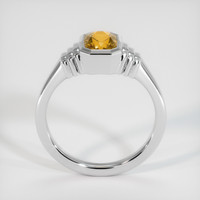 2.18 Ct. Bi Color Sapphire Ring, 14K White Gold 3