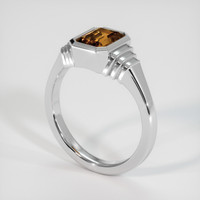 1.57 Ct. Gemstone Ring, 14K White Gold 2