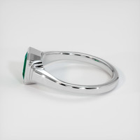 1.86 Ct. Emerald Ring, 18K White Gold 4