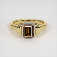 1.57 Ct. Gemstone Ring, 14K White & Yellow 1