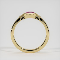2.54 Ct. Pinkish Red Ruby Ring, 10K Yellow Gold 3