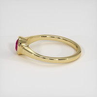 1.22 Ct. Ruby Ring, 14K Yellow Gold 4