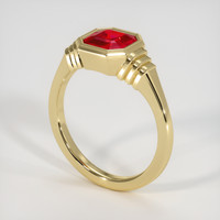 1.35 Ct. Ruby Ring, 14K Yellow Gold 2