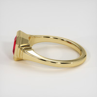 1.35 Ct. Ruby Ring, 14K Yellow Gold 4