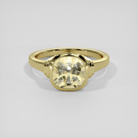 6.22 Ct. Yellow Sapphire Ring, 14K Yellow Gold 1