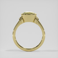 6.22 Ct. Yellow Sapphire Ring, 14K Yellow Gold 3