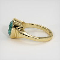 4.60 Ct. Sapphire Ring, 14K Yellow Gold 4