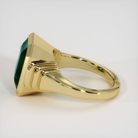 5.87 Ct. Emerald Ring, 18K Yellow Gold 4