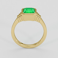 1.77 Ct. Emerald Ring, 18K Yellow Gold 3