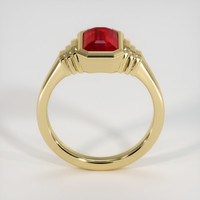 2.03 Ct. Ruby Ring, 18K Yellow Gold 3