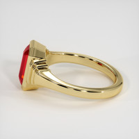 2.03 Ct. Ruby Ring, 18K Yellow Gold 4