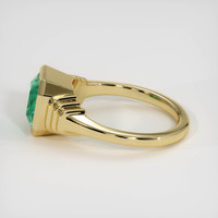 2.52 Ct. Emerald Ring, 18K Yellow Gold 4