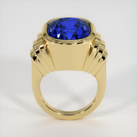 31.13 Ct. Sapphire Ring, 18K Yellow Gold 3