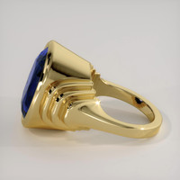 31.13 Ct. Sapphire Ring, 18K Yellow Gold 4