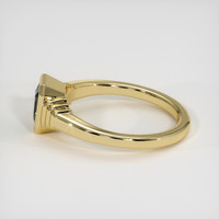 0.97 Ct. Sapphire Ring, 18K Yellow Gold 4