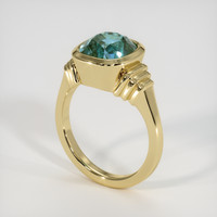 4.60 Ct. Sapphire Ring, 18K Yellow Gold 2